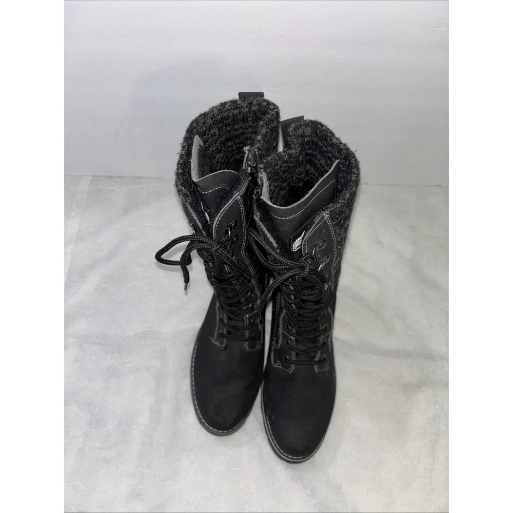Women's Black Polar Winter Boots Size 9